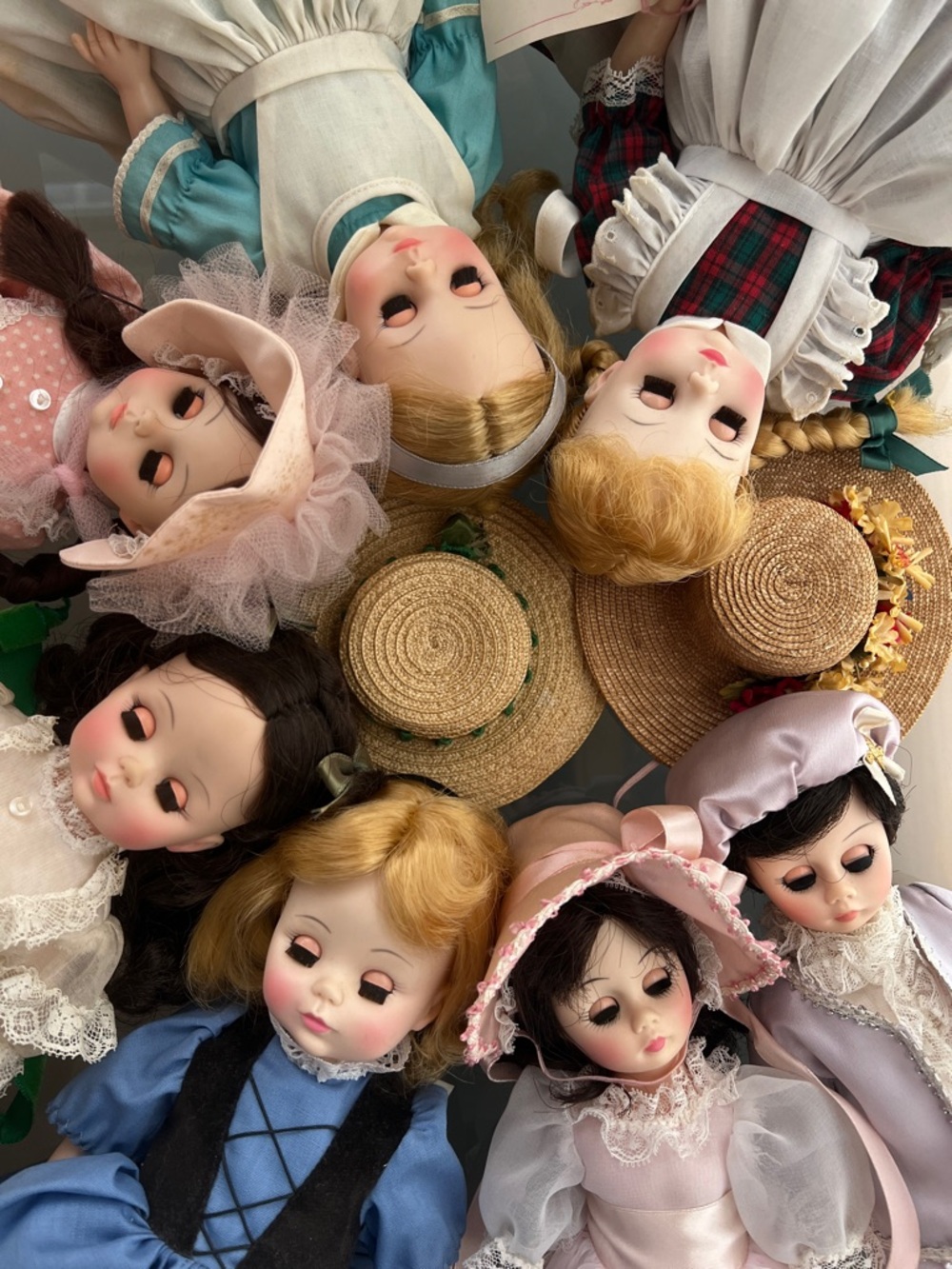 7️⃣Set Blue Boy•Pinkie•Alice•Scarlett O’Hara•Ana McGuffy•Goldilocks•Rebecca Fair